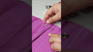 Amazing tool to attach Snap buttons / Snap button plier #shorts