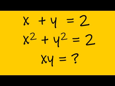Japanese math olympiad |  nice algebra problem | find value xy =?