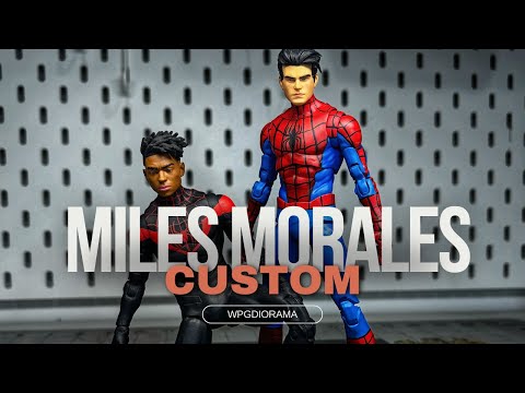 Custom McFarlane Miles Morales Action Figure