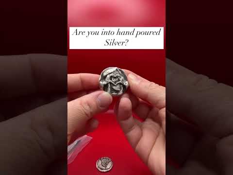 For the hand poured silver collectors! #fyp #silverstacking #silvercommunity #silvercollector