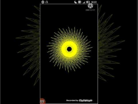 Amazing star 🌟 like graphic program using python 🤯 | turtle graphics