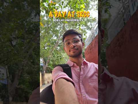 A day at SRCC 🥰 #shorts #cuet2025 #delhiuniversity #srcc #minivlog
