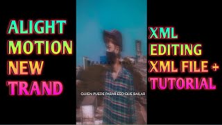 Alight motion new trand xml + tutorial video | #xml #tutorial #alightmotion | PRAKASH EDITZ |