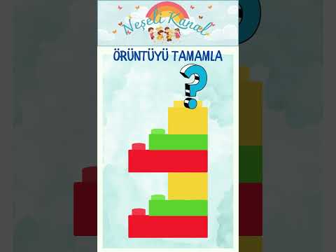 Örüntü Oyunu!!! #5years  #6years #educationalgames #anaokulu#kids