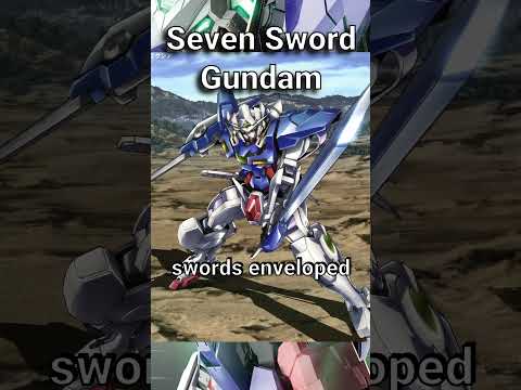 Gundam Exia Lore, the 7 Sword Gundam  | Gundam Lore |  #gundam #anime