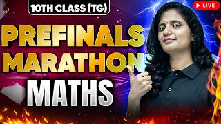 Most Important Questions & Tips | Maths | 10th Class | Prefinals Marathon | Telangana