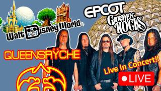 🔴 LIVE Disney World Park Hopping + Queensrÿche Concert at EPCOT! 🏰🎸🏰🎸#DisneyWorld #disneylivestream