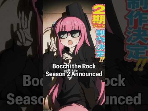 Bocchi the Rock Season 2 is Announced