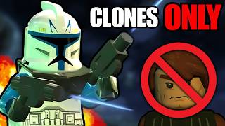 Can You Beat LEGO Star Wars 3 With ONLY Clones?