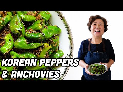 Korean Peppers and Anchovies - Myeolchi Bokkeum | EASY