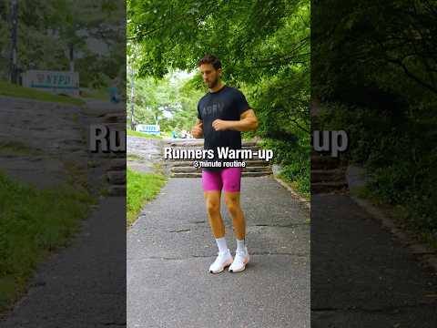RUNNERS WARM UP THAT TAKES JUST 3 MINUTES