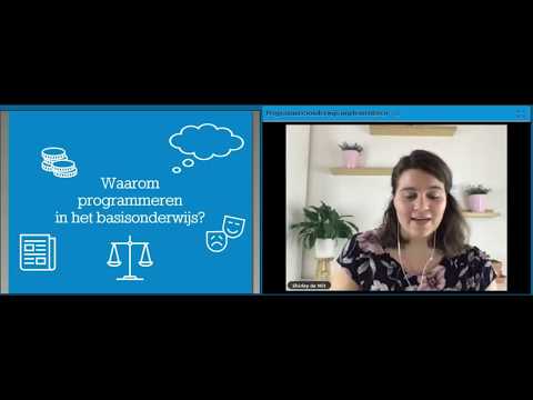 Webinar Implementeren van programmeeronderwijs door Shirley de Wit