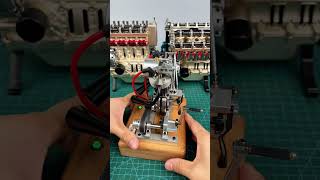 Harley-Davidson V2 Mini Engine Model. #engine #engineering #model #harleydavidson #V2