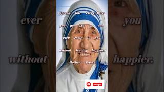 Loveable motivational quotes by mother teresa|quotes|motivational quotes| thoughts #shorts#2024
