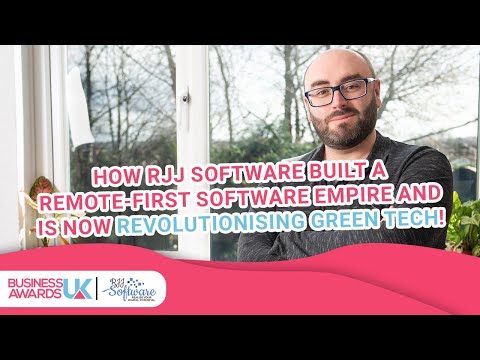 How RJJ Software Built a Remote-First Software Empire and is Now Revolutionising Green Tech!