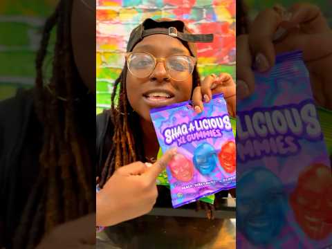 SHAQ SNACKS‼️#trythese #new #shaquilleoneal #gummies #XL #snacks #foodies #foodreview #nba #shorts