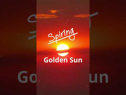 🌅Spiring - Golden Sun [Nostalgic Copyright Free Music for Vlogs]