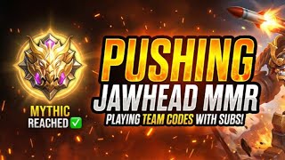 MLBB Live | playing with subscribers | Mythic Rank push (Team Code will be share)