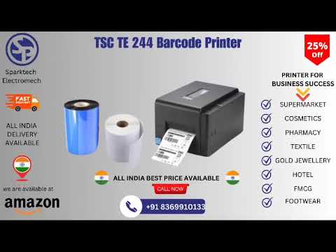 🫨😲 ✅👍BARCODE PRINTER.. INSTALLATION SERVICE MAINTENANCE SUPPORT FREE HOW RO INSTALLED TSC 8369910133