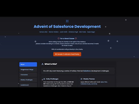 Advent of Salesforce Development - Day 1 (Apex)