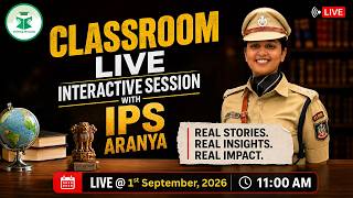 IPS Aranya LIVE 🔥 | Classroom & Interactive Session | 27 August, 11 AM | CivilsTap