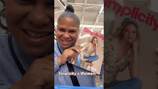Walmart and Simplicity Patterns have teamed up!  #sewingpatterns #walmartfinds #patternhaul