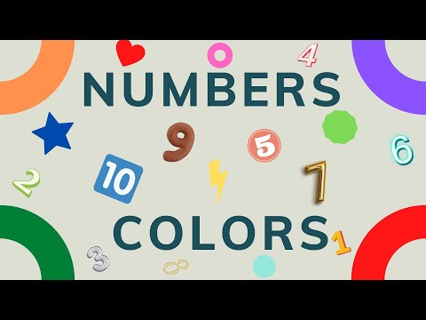 NUMBERS AND COLORS - SAYILAR VE RENKLER