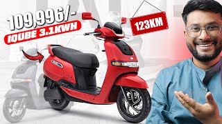 TVS NEW Launch IQUBE 3.1KWH BASE Model at 1.1 Lakh ! Whats New?? ! Electric Scooter