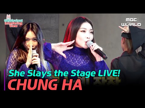 [SUB] Energy Boost!⚡Chungha Sets the Stage on Fire!🎤🔥#CHUNGHA