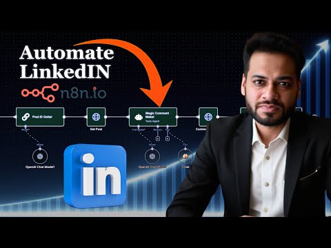 The ABSOLUTE BEST Way to Auto-Comment on LinkedIn Posts Like a Pro with n8n!