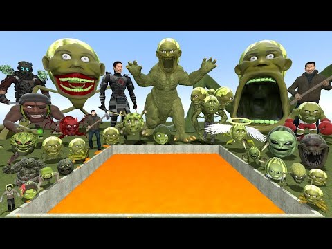 LAVA POOL ALL LIN GANG MELON ARMY TITAN SNAKE CARRIER BOXER NUEROMELON SPARTAN KICK in GMod