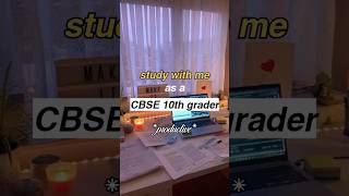 study with me as a CBSE 10th grader #studyvlog #productive #motivation