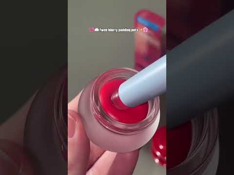 These pudding pots are a must have. Korean beauty cosmetics Kpop asmr satisfying #ugc #ugccreator