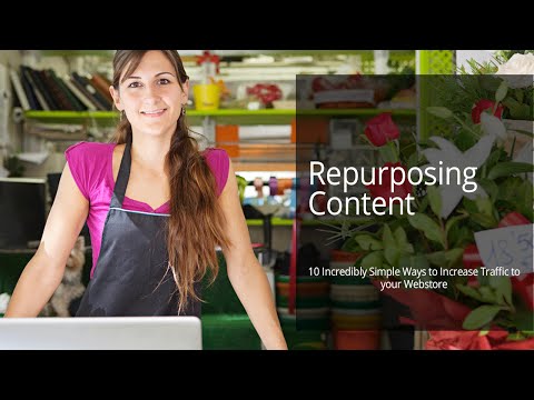 Repurposing Content for your Webstore