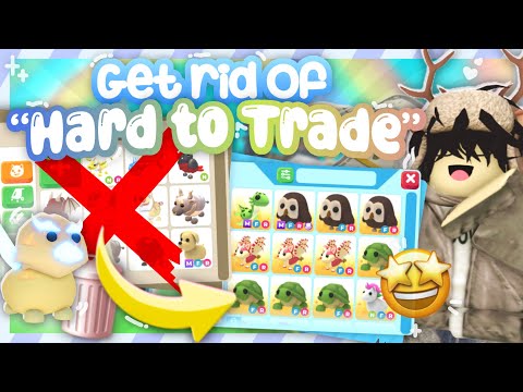 How to GET RID OF “HARD TO TRADE” PETS in Adopt Me! 🤩 (FAST & EASY!)