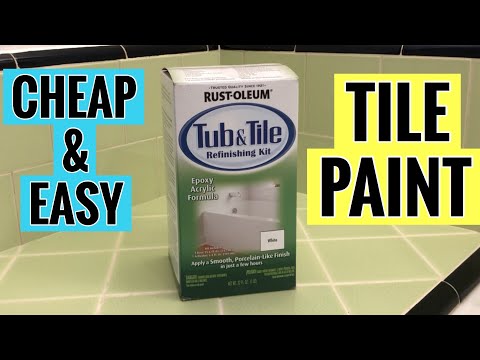 How to Video: How to Paint Ceramic Tiles - Rust-Oleum Tub and Tile Refinishing Kit!
