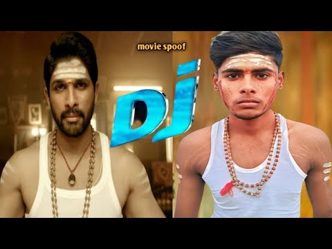 #video Dj movie spoof scene hindi dubbed movie south #action # scene best movie spoof scene