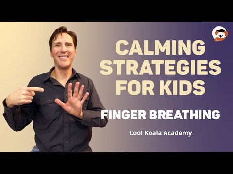 ❤️ Finger Breathing - Learn To Destress | Calming For Kids | Breathing Exercises 😌