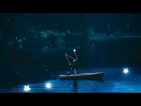 fishing on a calm night for 1 hour (ambient music)