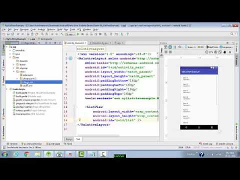Android listview with static array