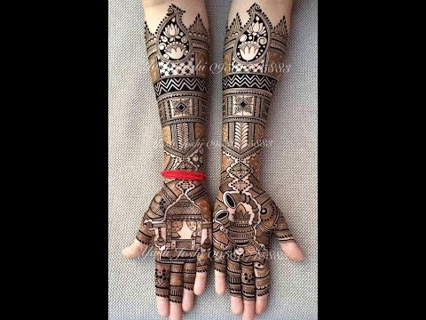 Mehndi Designs | Bridal Mehandi For Shaadi | Full Hand Bridal Mehndi Designs | trending spot