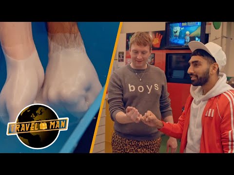 Joe Lycett &  Mawaan Rizwan's Wax Fists | Travel Man