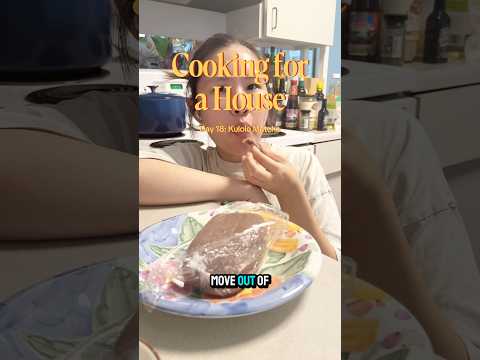 Day 18: Matxha Latte with Instant Kulolo | COOKING FOR A HOUSE