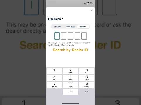 How to add a Dealer ID on LiftMaster’s MyQ app #shorts