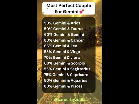 Most Perfect Couple For Gemini ♐ ♒💓#zodiac #leo #usa #aquarius #gemini #astrology #sagitarius