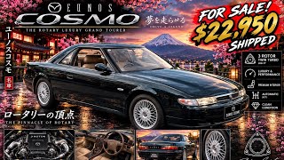 ‼️FOR SALE‼️ 3Rotor Twin Turbo Eunos Cosmo $22,950 shipped