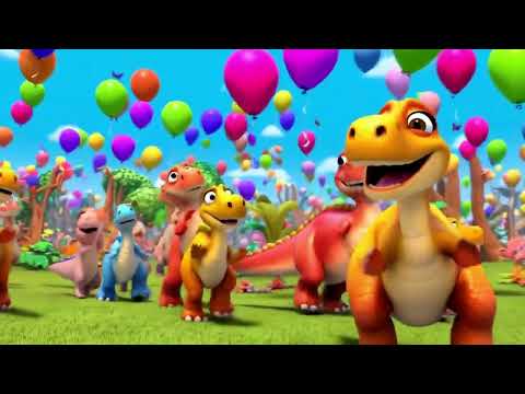 Dino Time! 🦕 Fun Dinosaur Song for Kids | Sing, Dance & Roar!