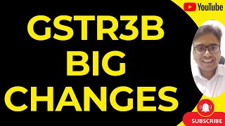 GSTR3B BIG CHANGES FROM NOVEMBER 2025 | GST PORTAL UPDATE