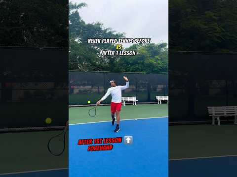 Insane Forehand Transformation (After 1 Lesson)