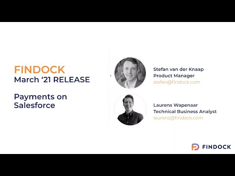 FinDock March 2021 release webinar